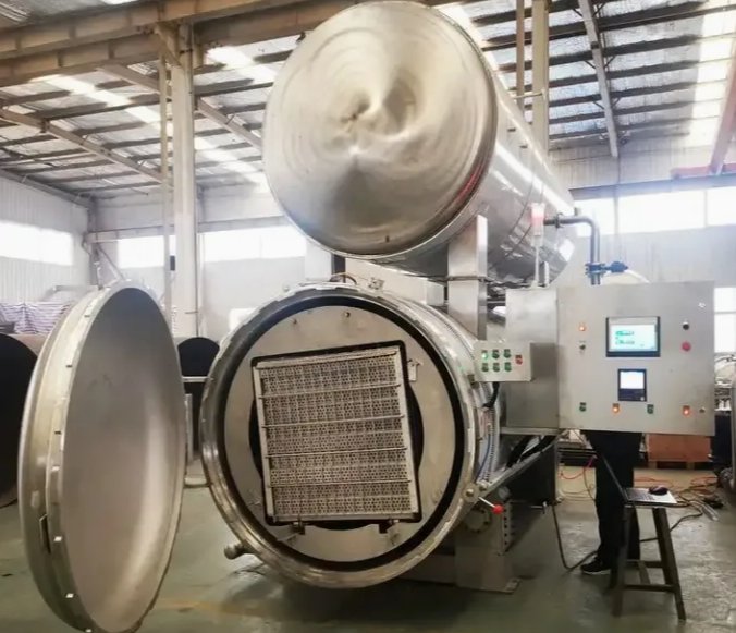 Vertical Retort Autoclave Sterilization Machine