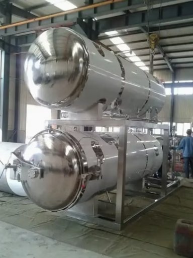 Vertical Retort Autoclave Sterilization Machine